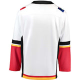 Calgary Flames White Breakaway Away Jersey