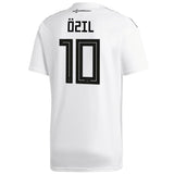 Mesut Özil #10 Germany National Team White 2018 Home Replica Player Jersey