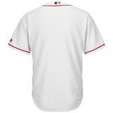 Cincinnati Reds Youth White Official Cool Base Jersey
