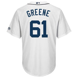 Shane Greene #61 Detroit Tigers White Home Cool Base Player Jersey