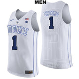 Kyrie Irving #1 Duke Blue Devils Stitched Mens College Basketball Jersey