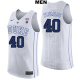 Marshall Plumlee #40 Duke Blue Devils Stitched Mens College Basketball Jersey