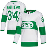 Auston Matthews #34 Toronto St. Pats White Player Jersey