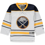 Buffalo Sabres Youth White/Navy Premier Blank Jersey