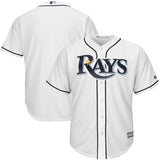 Tampa Bay Rays Youth White Official Cool Base Jersey
