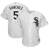 Yolmer Sanchez #5 Chicago White Sox Home Official Cool Base Player Jersey