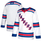 New York Rangers White/Royal Away Blank Jersey
