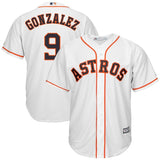 Marwin Gonzalez #9 Houston Astros Cool Base Player Jersey