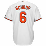 Jonathan Schoop #6 Baltimore Orioles Home Official Cool Base Player Jersey