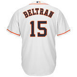 Carlos Beltran #15 Houston Astros White Cool Base Home Player Jersey