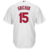 Randal Grichuk #15 St. Louis Cardinals White Cool Base Home Player Jersey