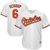 Jonathan Schoop #6 Baltimore Orioles Home Official Cool Base Player Jersey