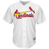 Yadier Molina #4 St. Louis Cardinals White Cool Base Player Jersey