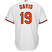 Chris Davis #19 Baltimore Orioles White Home Official Cool Base Player Jersey
