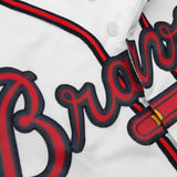 Greg Maddux #31 Atlanta Braves White Home Official Cool Base Player Jersey