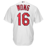 Kolten Wong #16 St. Louis Cardinals White Cool Base Player Jersey