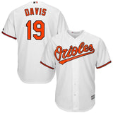 Chris Davis #19 Baltimore Orioles White Home Official Cool Base Player Jersey
