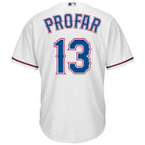 Jurickson Profar #13 Texas Rangers White Cool Base Player Jersey
