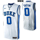 Jayson Tatum #0 Duke Blue Devils Stitched Mens College Basketball Jersey