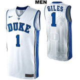 Harry Giles #1 Duke Blue Devils Stitched Mens College Basketball Jersey