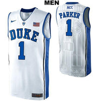 Jabari Parker #1 Duke Blue Devils Stitched Mens College Basketball Jersey