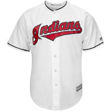 Melky Cabrera #53 Cleveland Indians White Home Official Cool Base Player Jersey