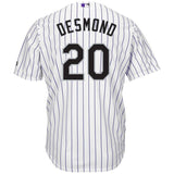 Ian Desmond #20 Coloradoe Rockies Official Cool Base Player Jersey