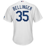 Cody Bellinger #35 Los Angeles Dodgers Youth White Home Official Cool Base Replica Player Jersey