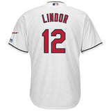 Francisco Lindor #12 Cleveland Indians Cool Base Player Jersey