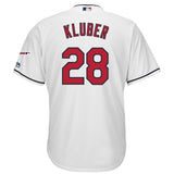 Corey Kluber #28 Cleveland Indians Cool Base Player Jersey