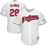 Corey Kluber #28 Cleveland Indians Cool Base Player Jersey