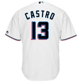 Starlin Castro #13 Miami Marlin Home 2019 Cool Base Player Jersey