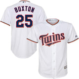 Byron Buxton #25 Minnesota Twins Youth White Home Official Cool Base Player Jersey