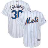 Michael Conforto #30 New York Mets Youth White Home Official Cool Base Replica Player Jersey