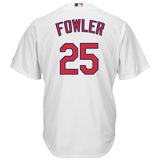 Dexter Fowler #25 St. Louis Cardinals White Home Cool Base Jersey