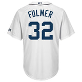 Michael Fulmer #32 Detroit Tigers White Home Cool Base Player Jersey
