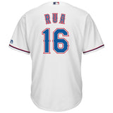 Ryan Rua #16 Texas Rangers White Home Cool Base Player Jersey