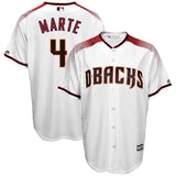 Ketel Marte #4 Arizona Diamondbacks Home Official Cool Base Player Jersey