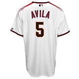 Alex Avila #5 Arizona Diamondbacks Home Official Cool Base Player Jersey
