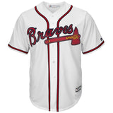 Ender Inciarte #11 Atlanta Braves White Home Official Cool Base Player Jersey