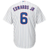 Carl Edwards Jr. #6 Chicago Cubs White Home Official Cool Base Player Jersey