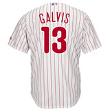 Freddy Galvis #13 Philadelphia Phillies White Home Cool Base Player Jersey