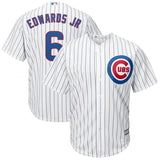 Carl Edwards Jr. #6 Chicago Cubs White Home Official Cool Base Player Jersey