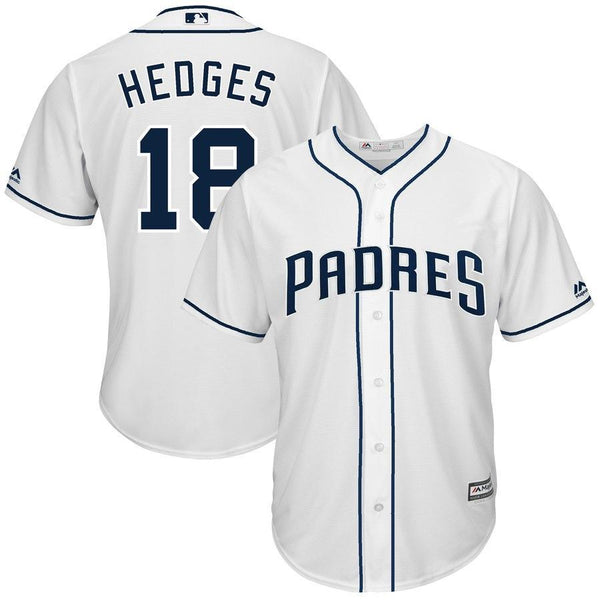 Austin Hedges #18 San Diego Padres White Home Cool Base Jersey
