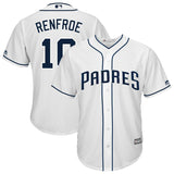 Hunter Renfroe #10 San Diego Padres White Home Cool Base Player Jersey