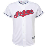 Jason Kipnis #22 Cleveland Indians Youth White Home Official Cool Base Player Jersey
