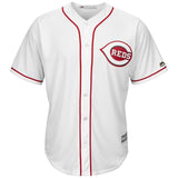 Matt Kemp #27 Cincinnati Reds White Home Official Cool Base Player Jersey