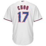 Shin-Soo Choo #17 Texas Rangers White Home Official Cool Base Player Jersey