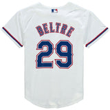 Adrian Beltre #29 Texas Rangers Youth White Home Official Cool Base Player Jersey