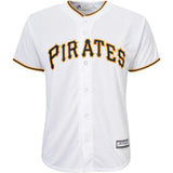 Francisco Cervelli #29 Pittsburgh Pirates Youth White Home Official Cool Base Player Jersey